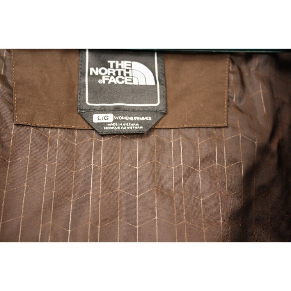 The North Face HyVent Jacket Brown & White Size M - Picture 8 of 14